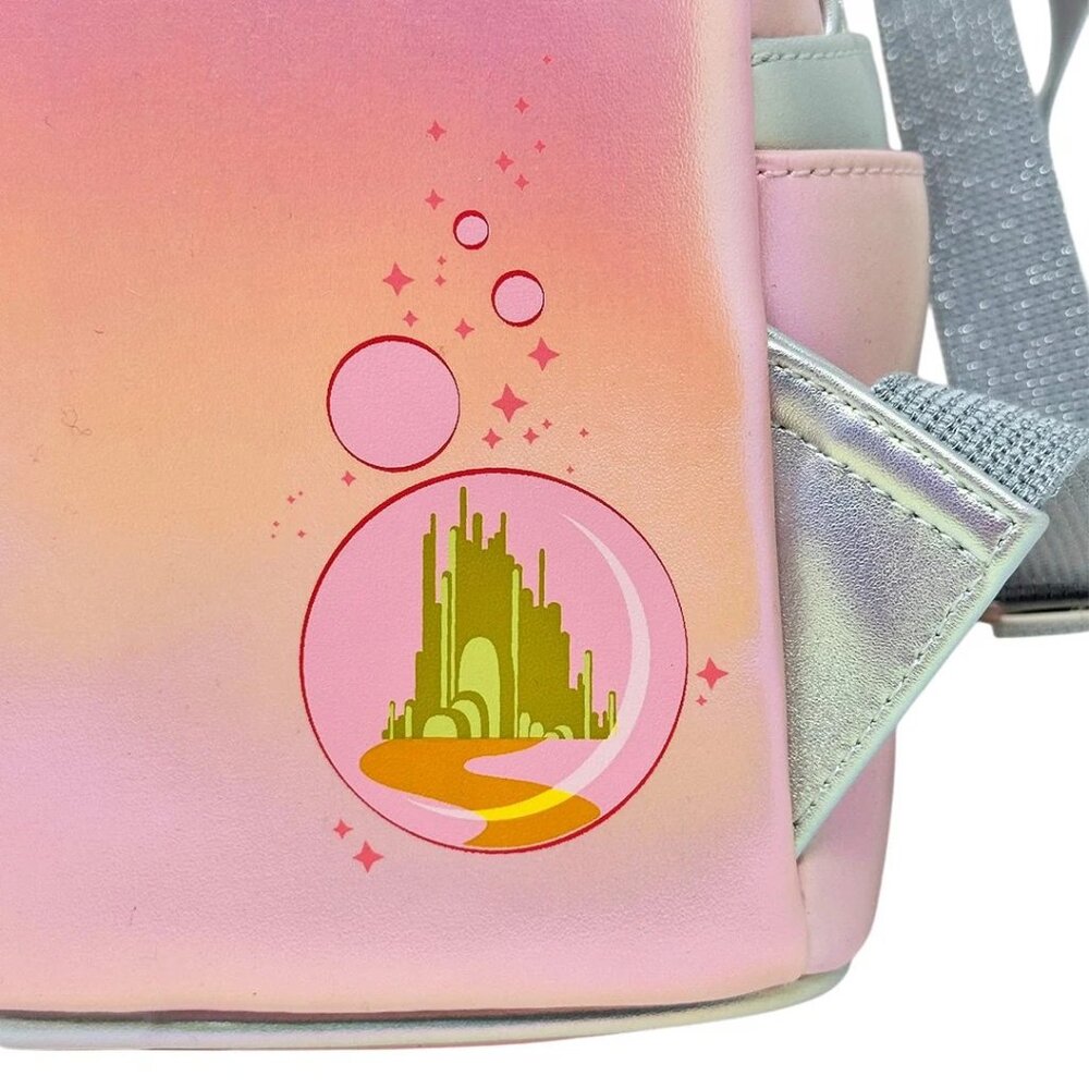 Loungefly Wizard Of Oz Glinda The Good Witch Cosplay Mini Backpack NWT - Picture 4 of 5